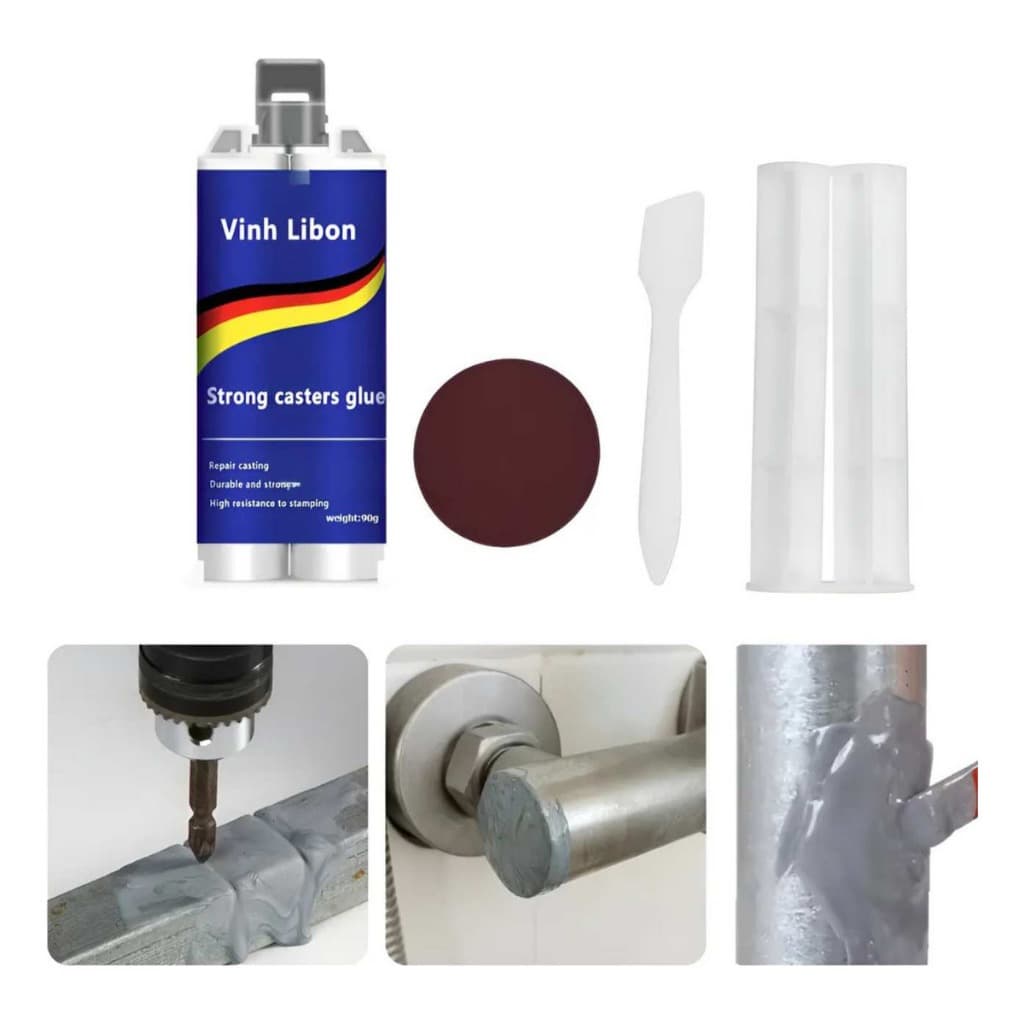 Cola para metal Cola De Reparo Industrial Soldagem A Frio Resistente Ao Calor Pasta De Metal Adesivo de Reparo Metálico