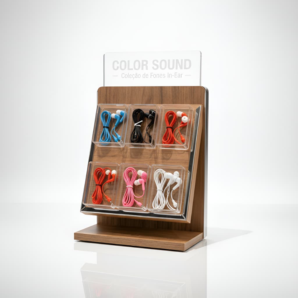 Kit 10 Fone De Ouvido Com Fio P2 Colorido Stereo Headphone