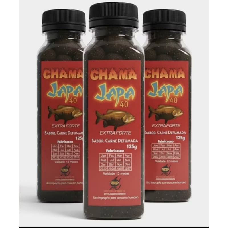 chama na 40 da massa japonesa Renato p40 sabor : carne defumada 125g