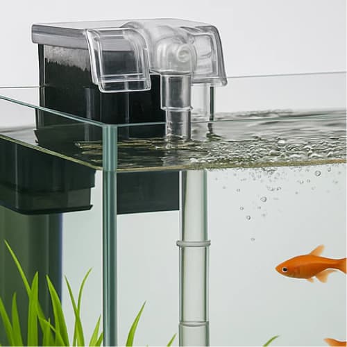 FILTRO EXTERNO Hang-On 250L/H Aquário Pequeno até 10L AquaTank XP-06 HF-200 Betta MINI AQUA