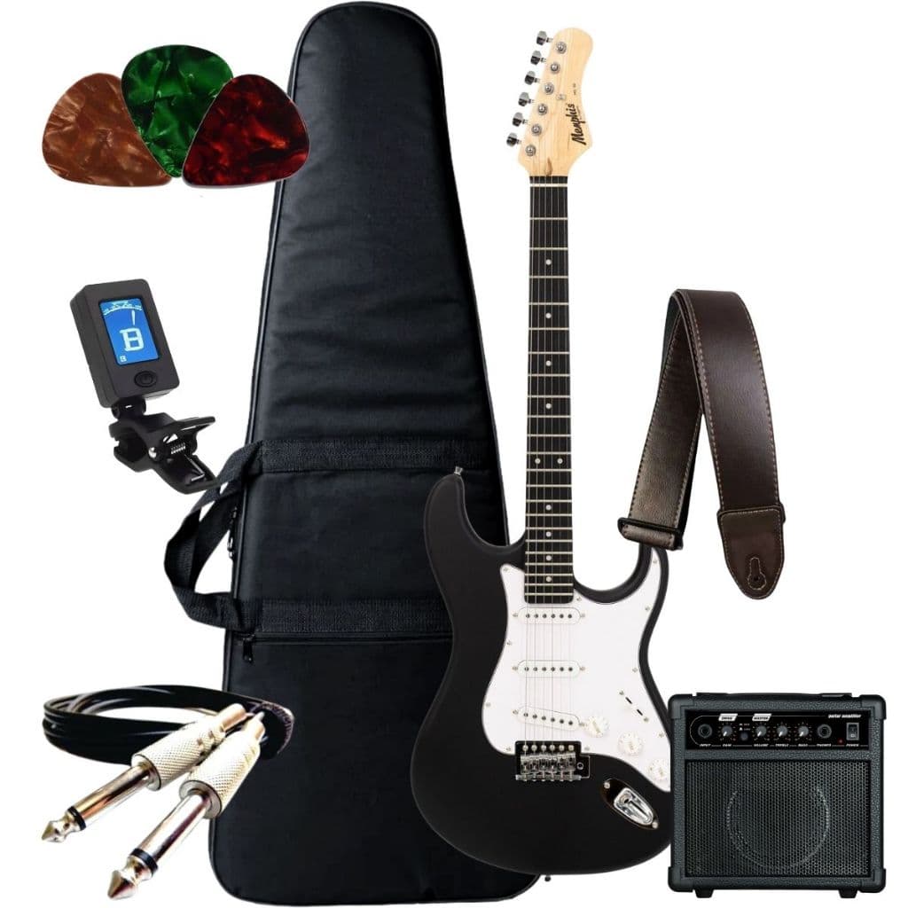 Kit Guitarra Tagima Stratocaster Memphis Mg30 + Amplificador