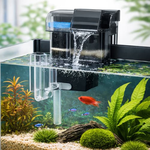 FILTRO EXTERNO Hang-On 600L/H Aquário AquaTank HF-0600 Original Regulador Vazão