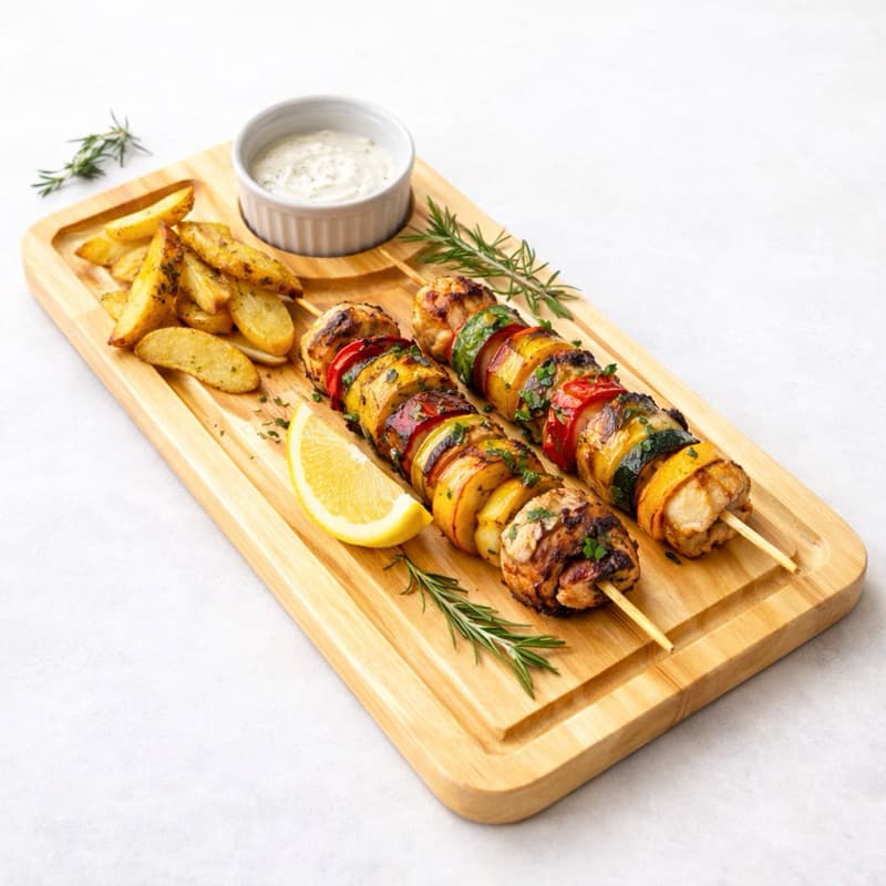 Kit Tábua Servir Petisqueira Mesa posta Madeira Pinus para Churrasco Espetinhos Petiscos sushis e Molhos 27cmX14cm c