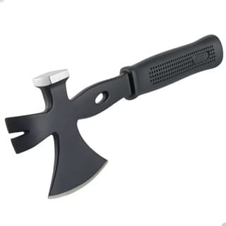 Ferramenta Manual Multifuncional de Aço Forjado, Espátula, Machadinha de Sobrevivência