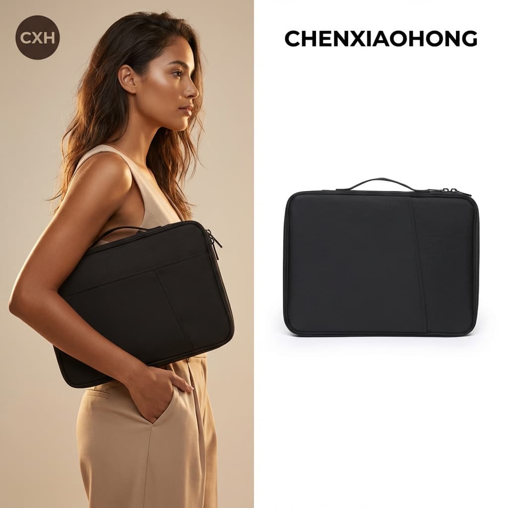 Bolsa para iPad/Laptop, Bolsa de armazenamento portátil para iPad/Laptop de 11/13 polegadas, à prova d'água.