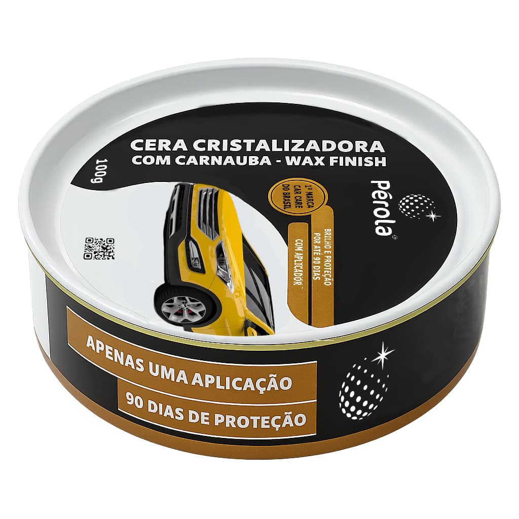 Cera Cristalizadora Wax Finish Pérola - 100g
