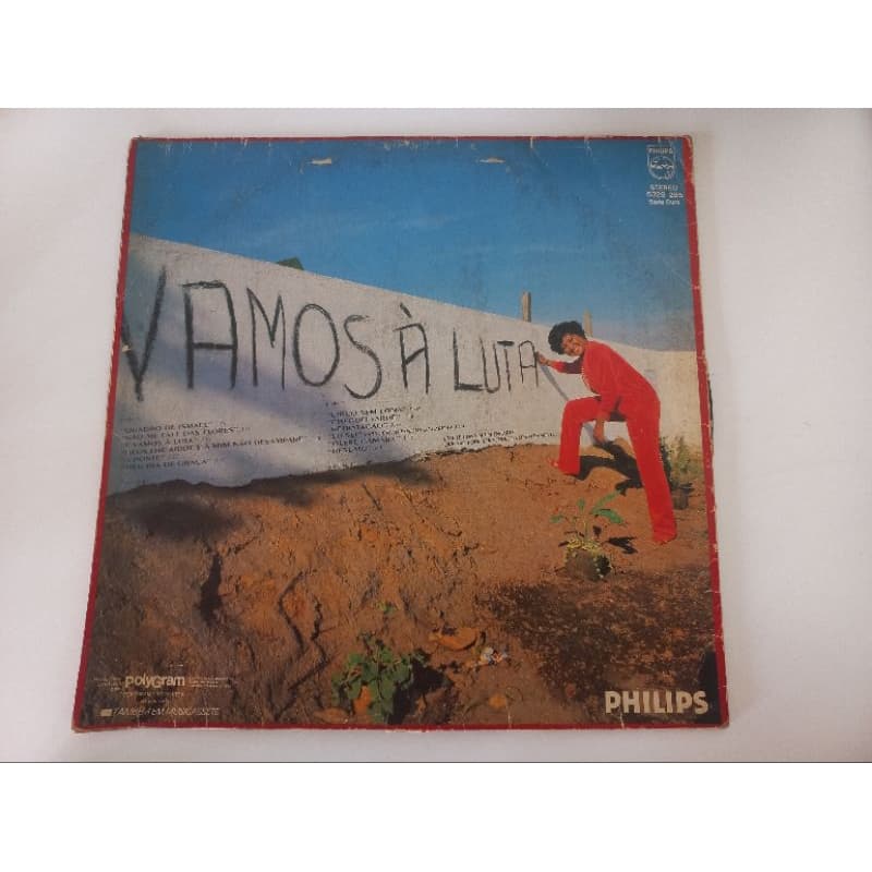 LP Alcione, Vamos a luta. disco de vinil