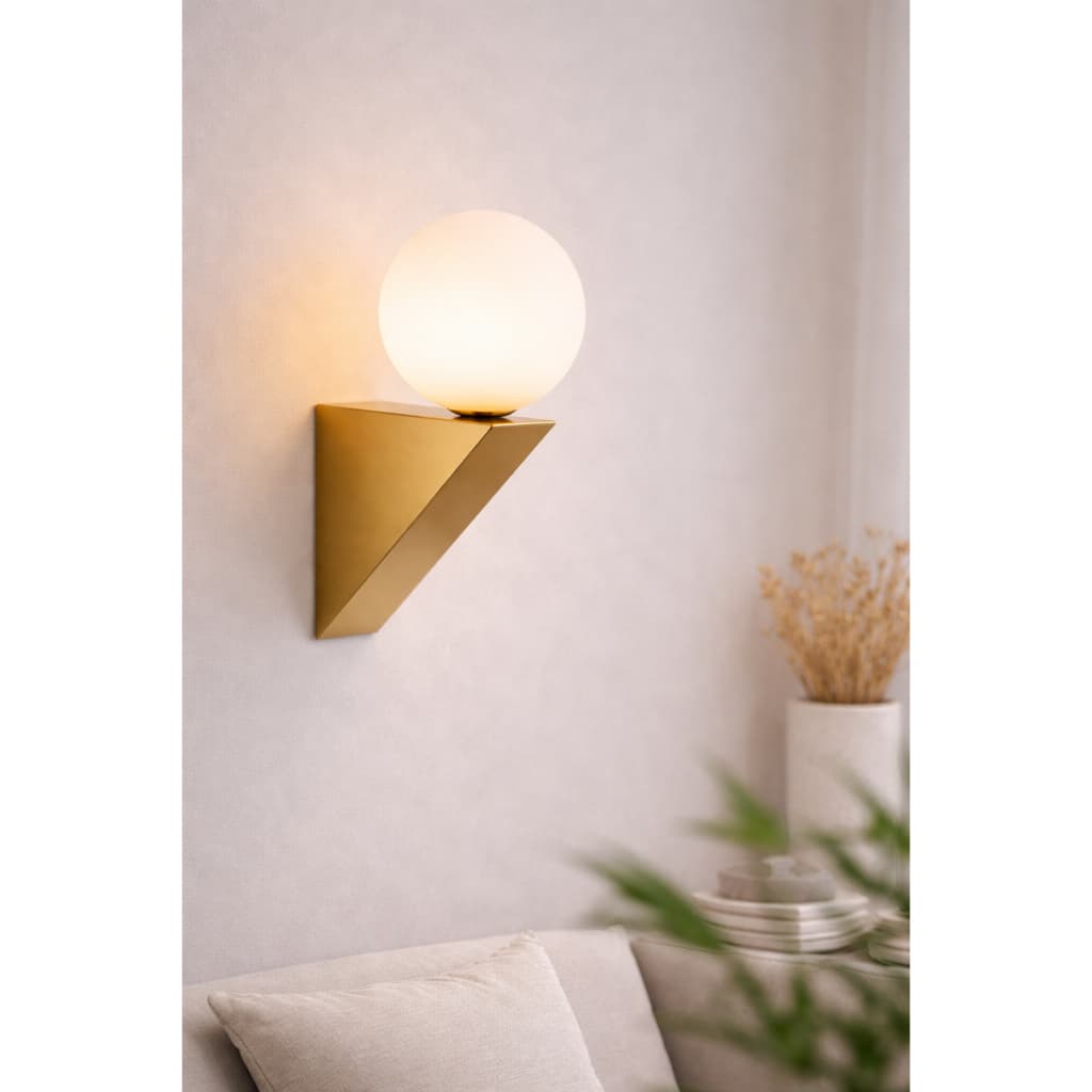 Arandela Luminária de Parede Modelo Jabuticaba – Globo 10 cm | Moderna, Bivolt, Bocal E27