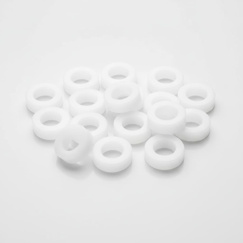40 Arruelas De Nylon P/ Parafusos De Afinação De Bateria