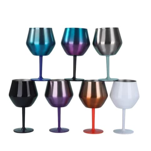 Taça Copo Térmico De Aço Inoxidável 2 Em 1para bebidas 420ml