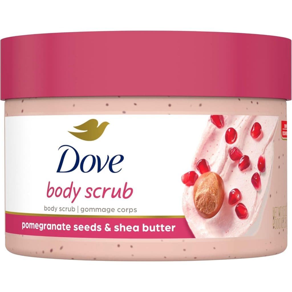 Dove Body Scrub Pomegranate & Shea Butter 298g