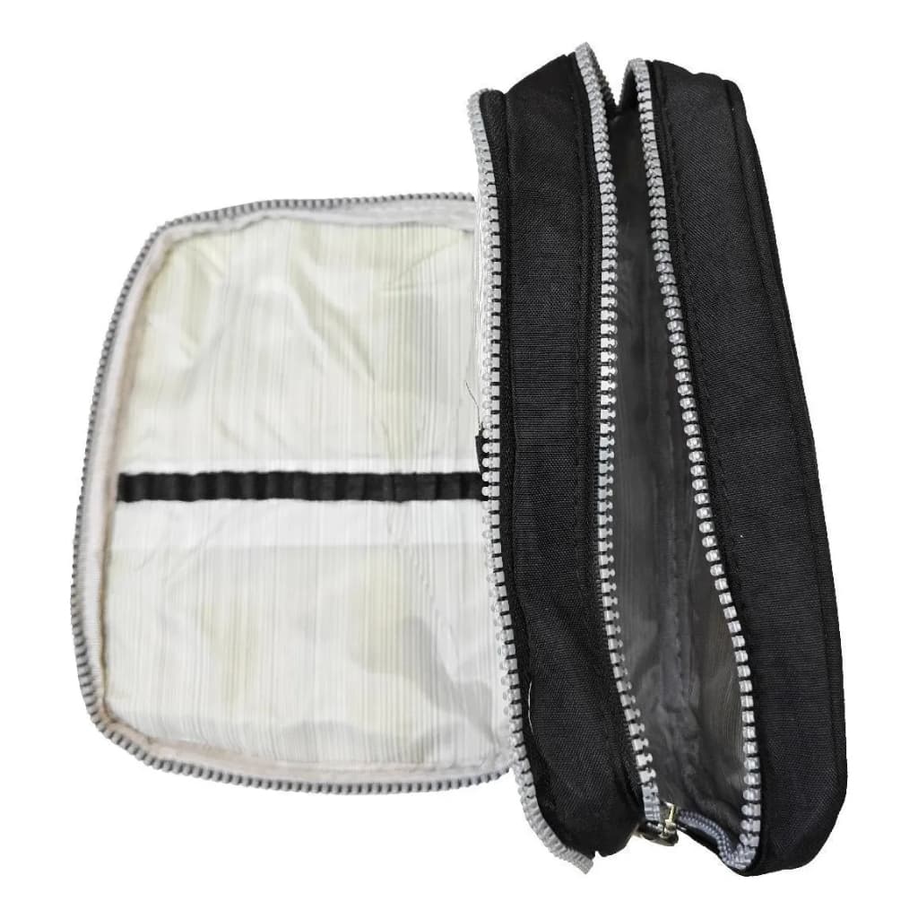 Estojo Box Escolar Quadrado Organizador Grande Liso