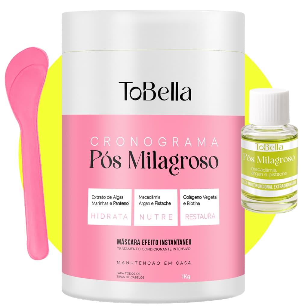 Mascara Capilar Tobella Cronograma Capilar 1kg