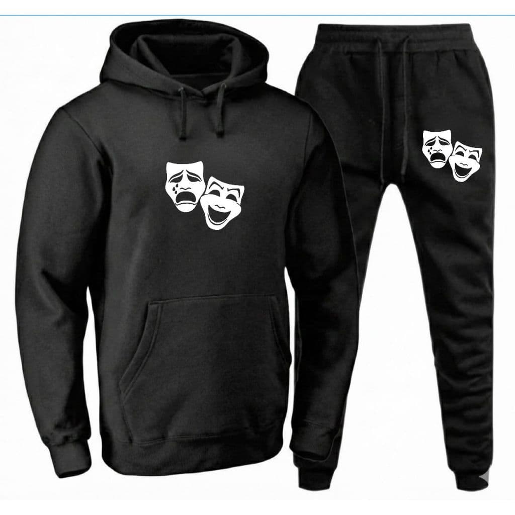 Conjunto Blusa+Calça Moletom Flanelado Chora Agora Ri Depois Algodão Unissex Envio Imediato
