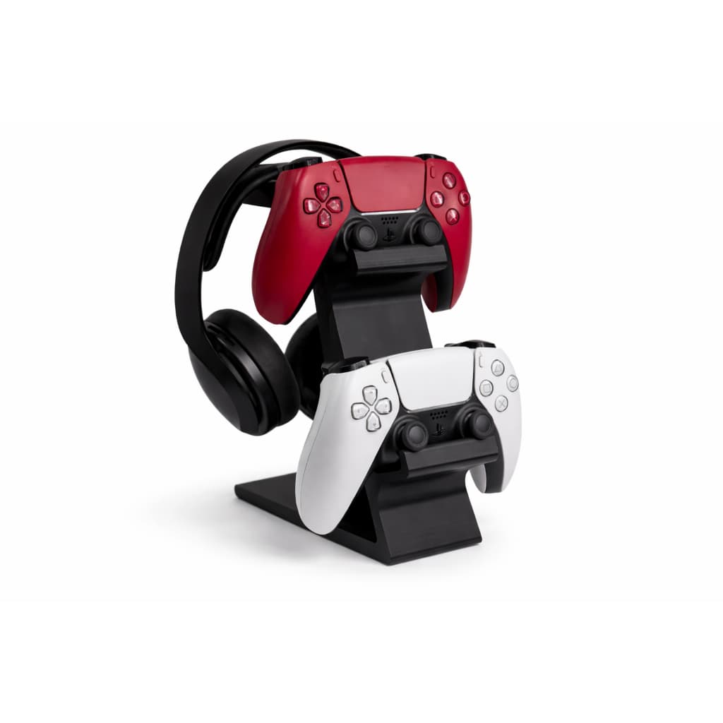 SUPORTE PARA CONTROLE E HEADSET GAMER ORGANIZADOR DE MESA PS4 PS5 XBOX