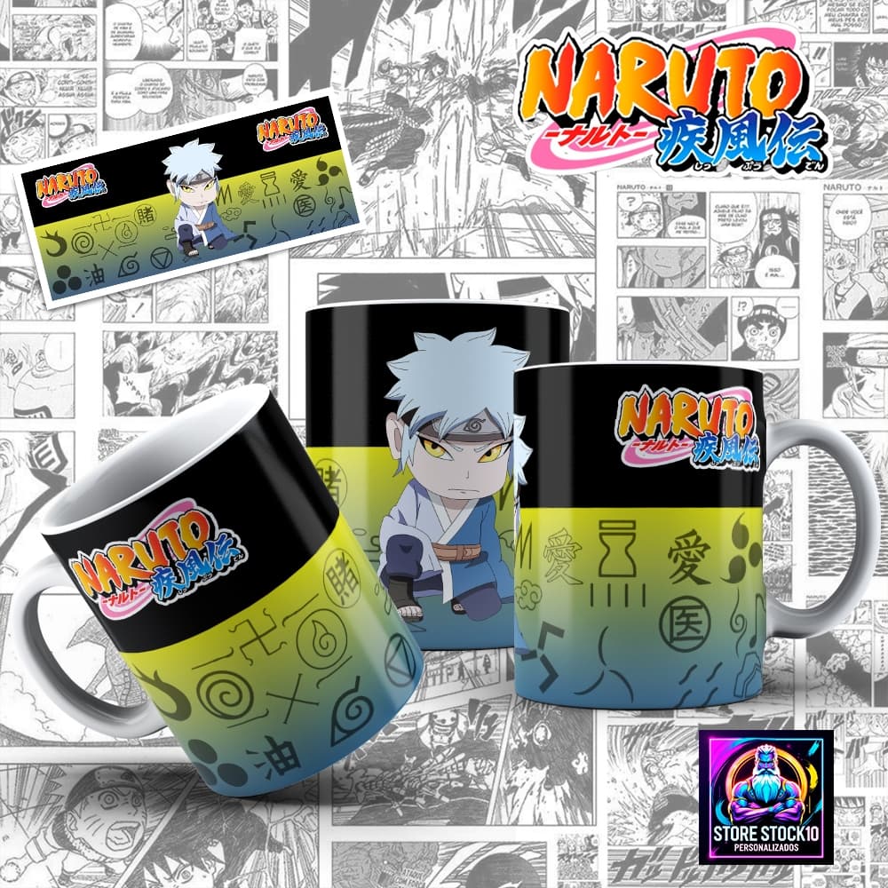 Caneca Mitsuki 325ml Anime Estampa Personalizada