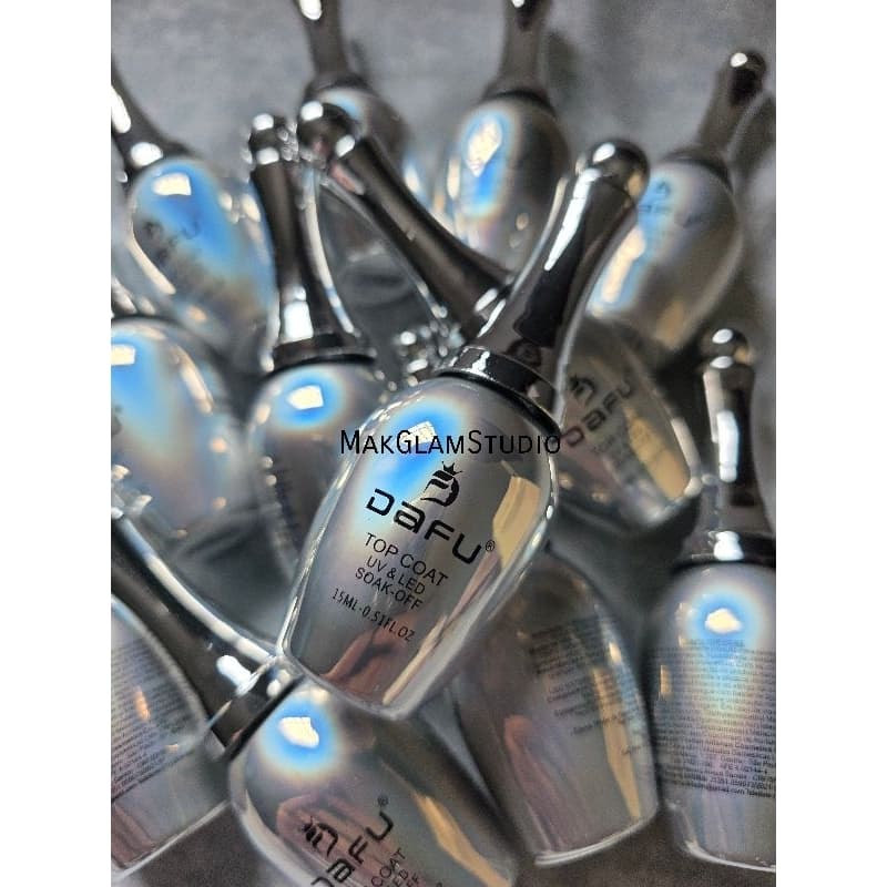 Kit 12 Topcoat  Premium Dafu 15 ml Lançamento Atacado-Alto Brilho Anti Risco