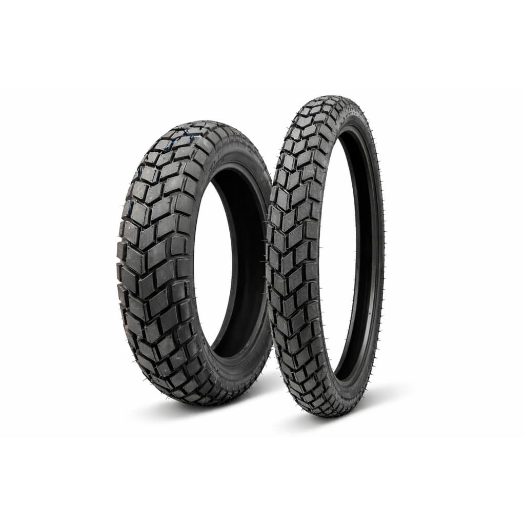 Kit 2 Pneus 120/80-18 E 90/90-21 - Tornado/Lander Ecologico