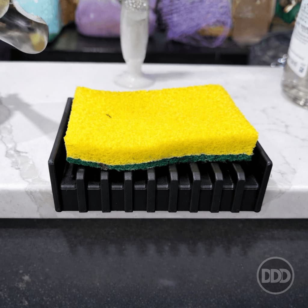 Suporte para Esponja de Pia com Dreno Organizador – Organizador de Cozinha Compacto