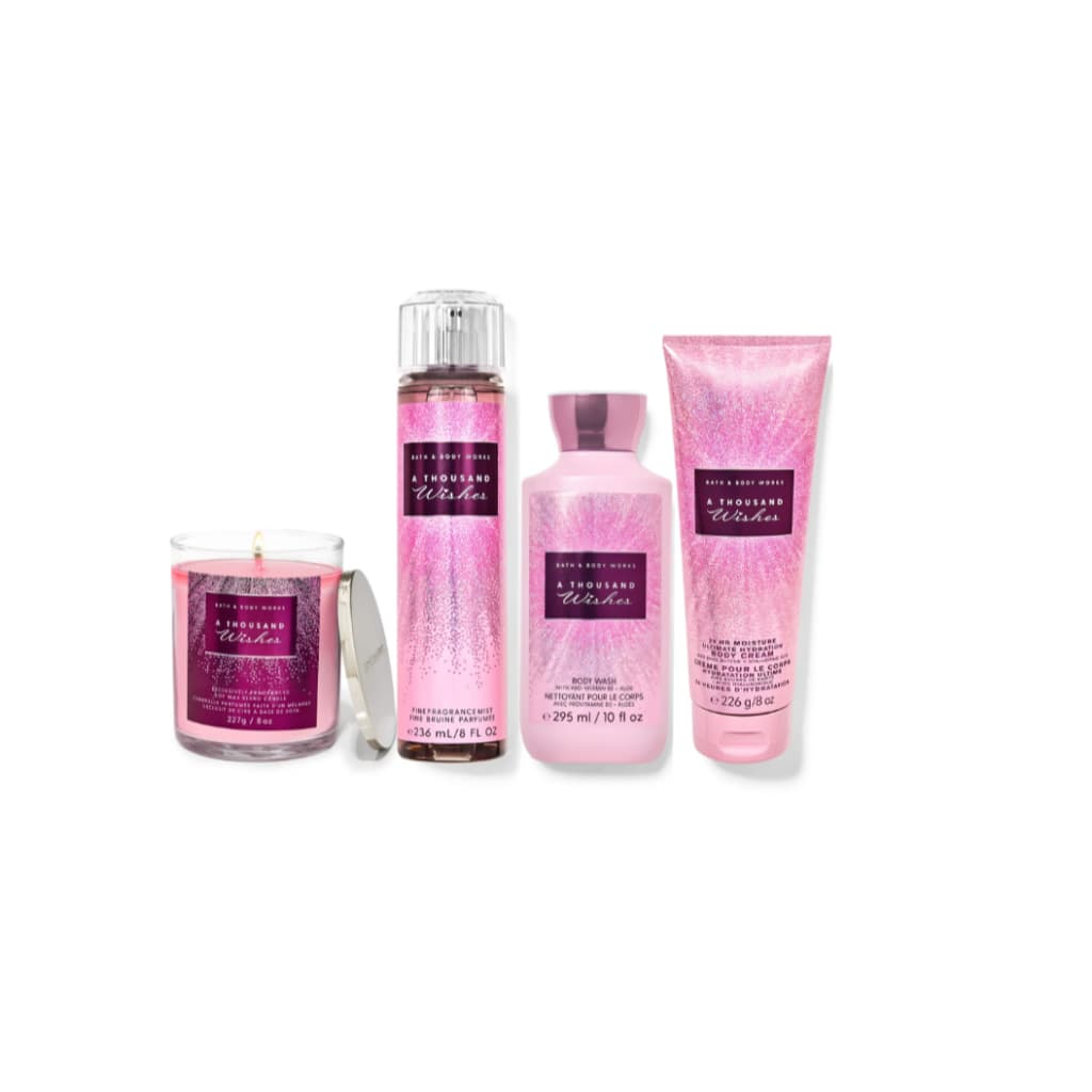 Bath Body Work BBW A THOUSAND WISHES Unitario CREME/LOCAO/SPLASH Original Envio Imediato