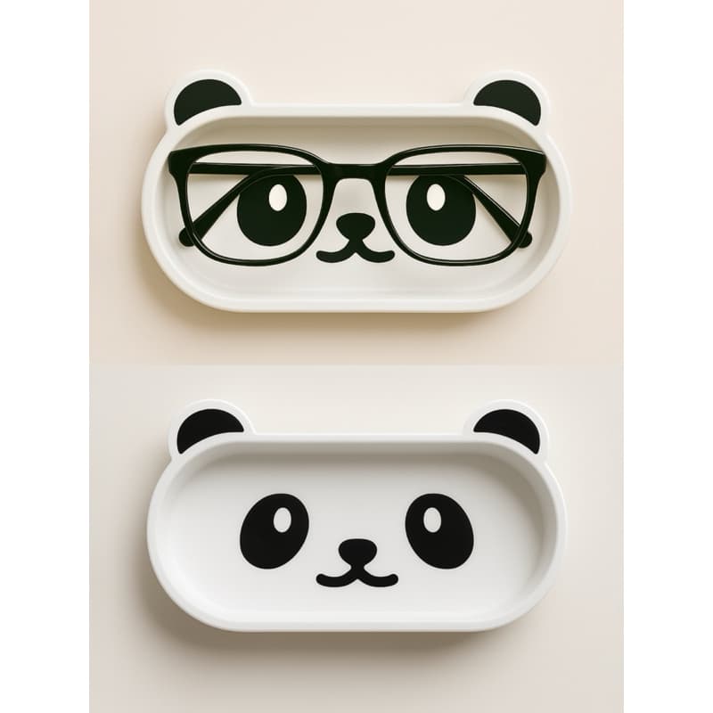 Porta Óculos de mesa Panda - Suporte decorativo para Mesa