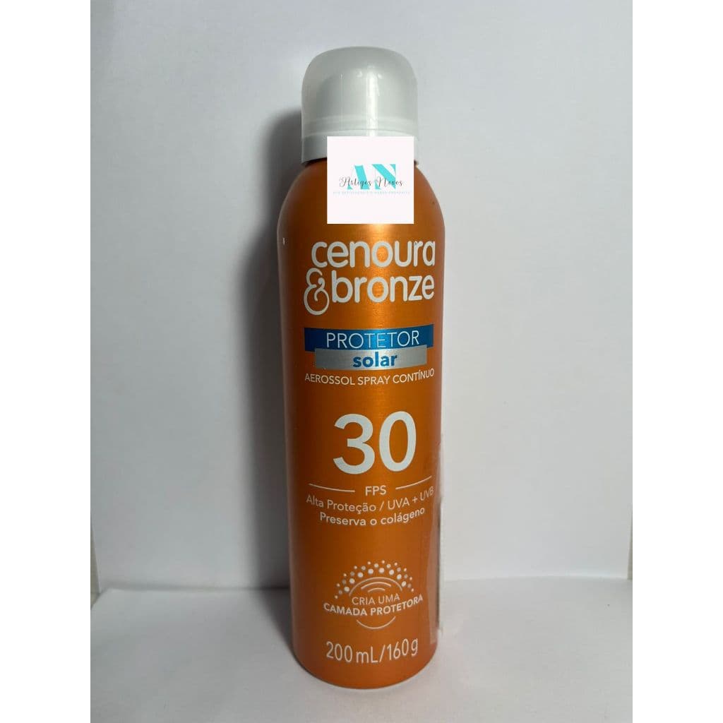 Protetor Solar Corporal Aerossol FPS 30 Cenoura & Bronze 200ml