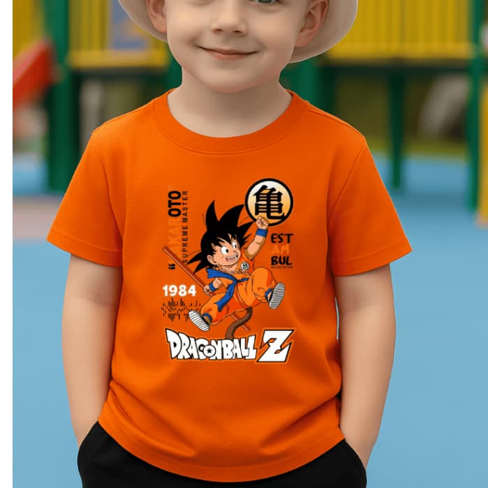 Camiseta Dragon Infantil Juvenil Unissex - Camisa para Crianças Anime -  100% Algodão 30.1 - Dragon