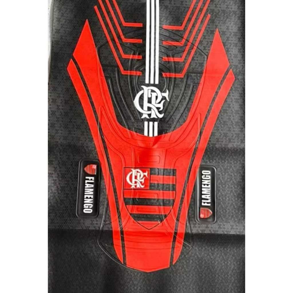 Capa de Banco Universal para Moto Flamengo – Antiderrapante Modelo Esportivo