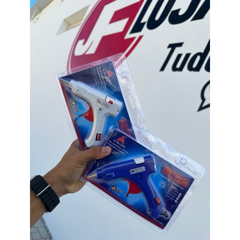 Pistola De Cola Quente 30w On Off Bico Fino Bivolt