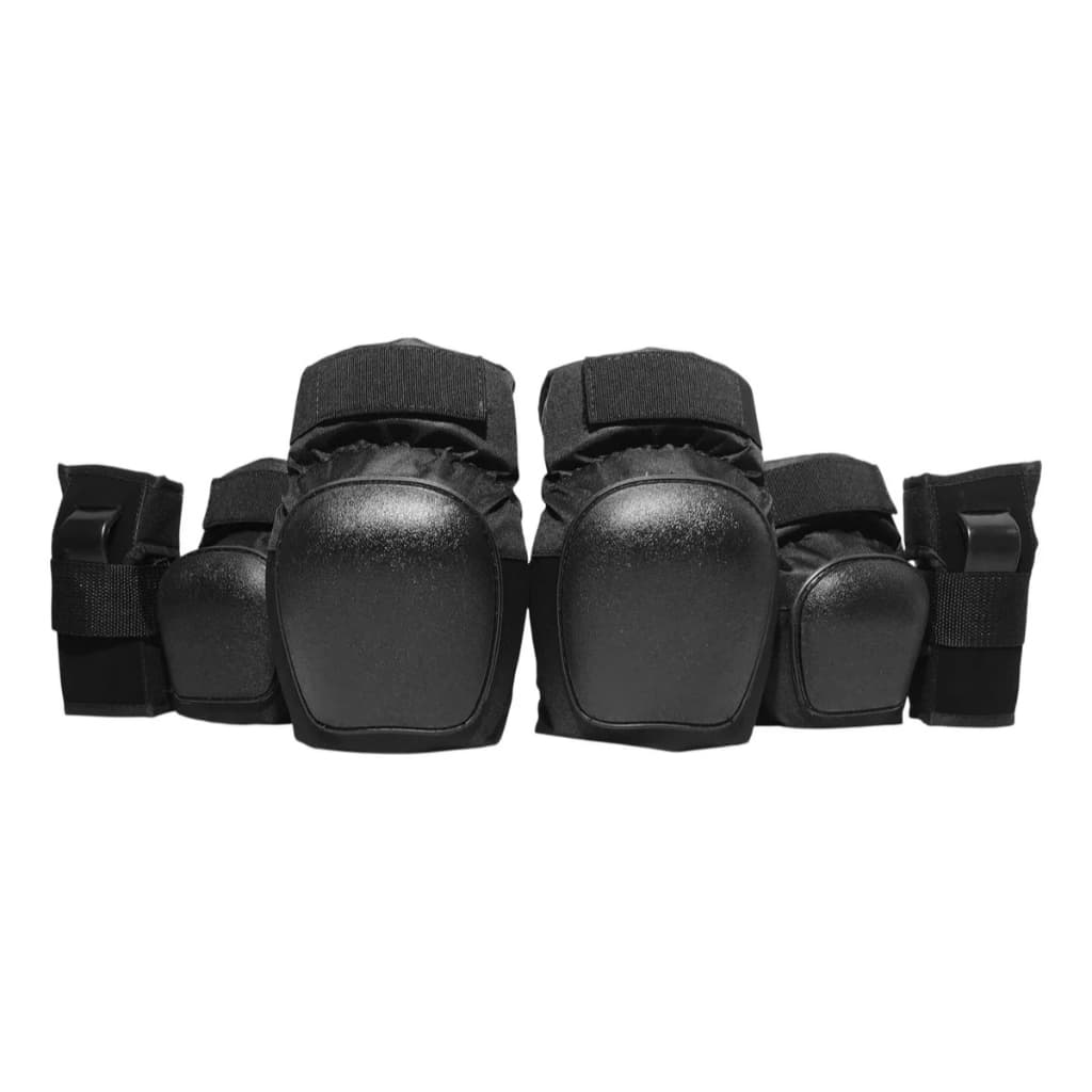 Kit de Proteção EslX-Pro Completo Com Joelheira Cotoveleira e Luva Munhequeira Wrist Guard