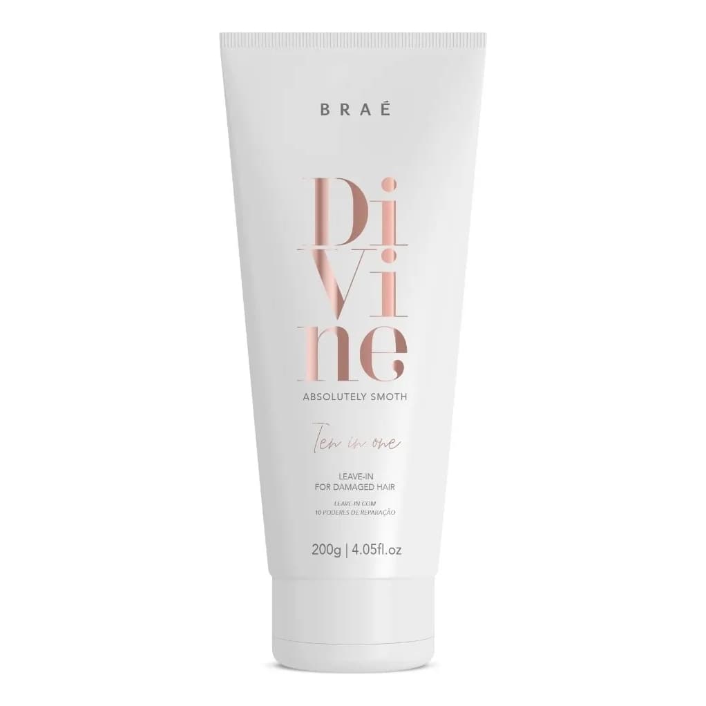 Braé Divine Leave-in 10 Poderes de Reparação Ten In One 200g