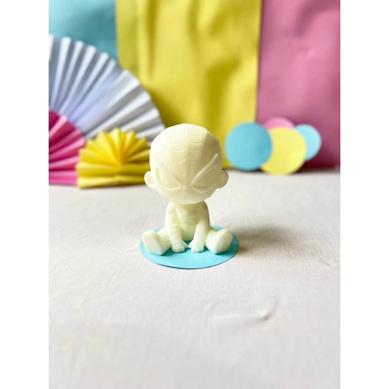 Boneco Homem-Aranha 3D para Colorir 7cm | Decoração Festa | Lembrancinha Infantil
