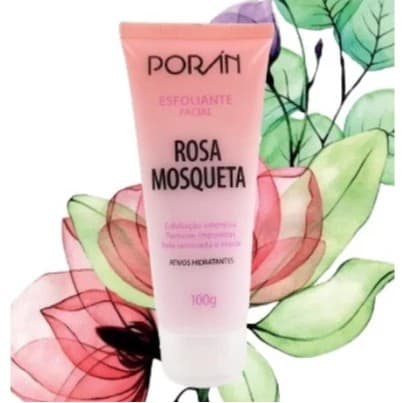 Porán Esfoliante Facial Rosa Mosqueta Esfoliação Intensa Ativos Hidratantes 100g PR56