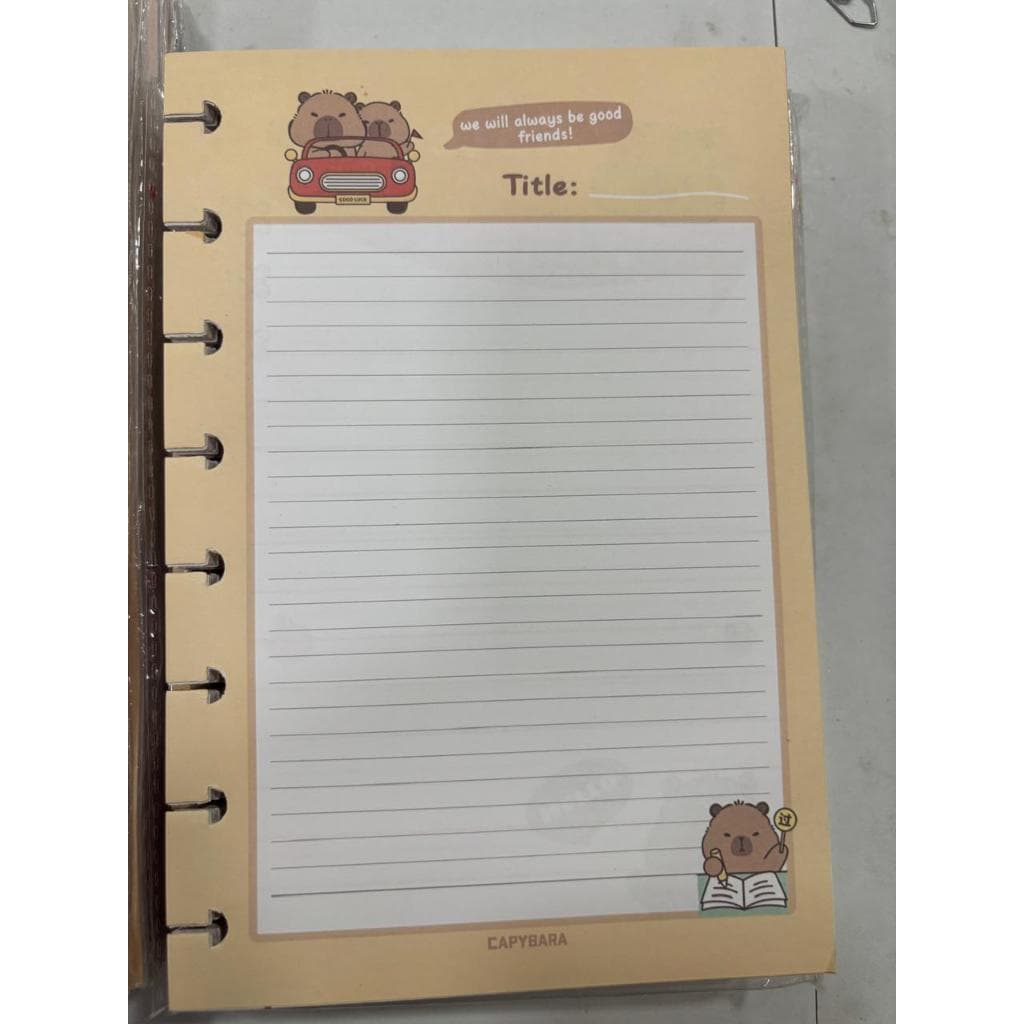 Refil para caderno inteligente 8, 10 ou 11 discos - Folhas variadas