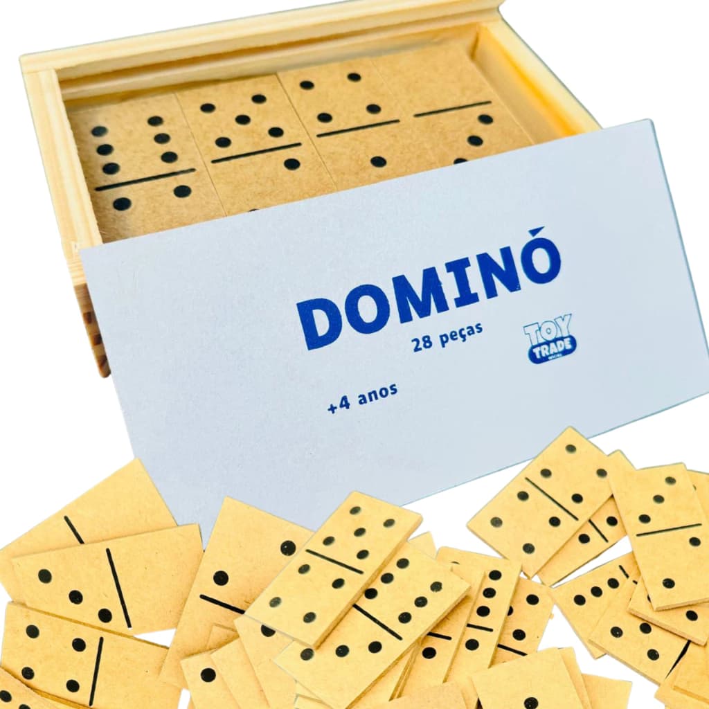 Dominó Tradicional Educativo – Jogo Clássico para Crianças e Família