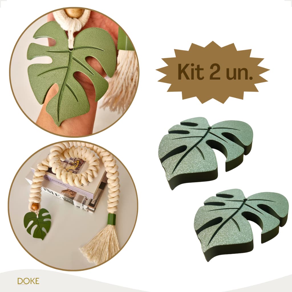 Kit 2 Pingentes Costela de Adão 10cm p Colar Mesa Decorativo Ponteira Contas Entremeios e Miçangas