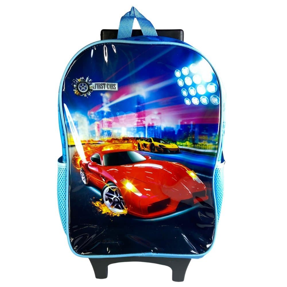 Mochila de Rodinhas Infantil Carros - Mochila Infantil Masculina