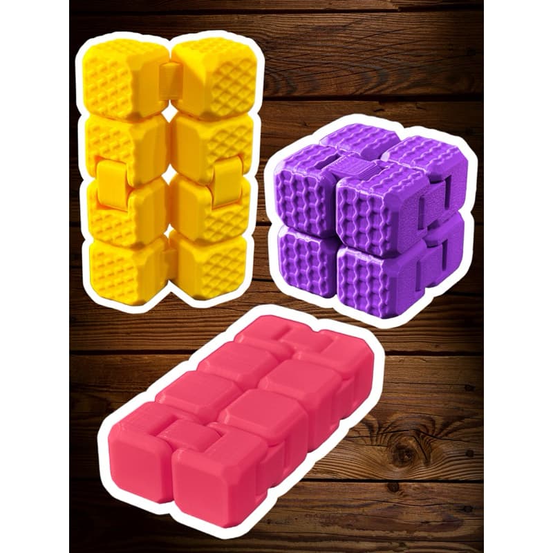 brinquedo cubo infinito - fidget toy anti stress