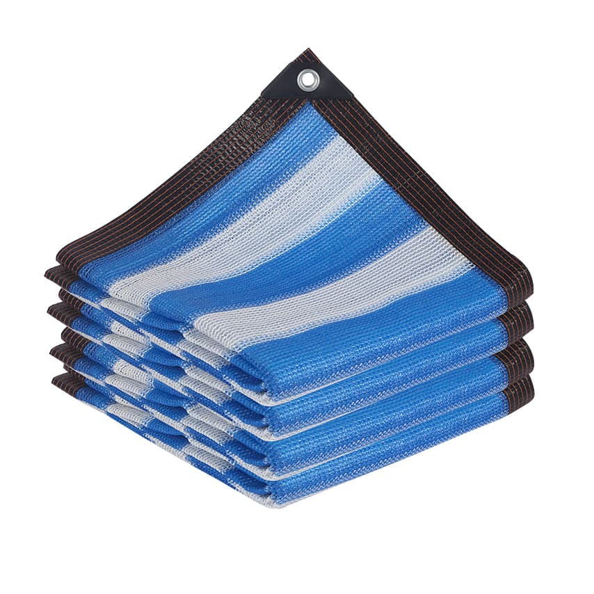 Tela Sombrite para piscina Garagem Horta e Pergolado Azul e Branco, Diversos Tamanhos