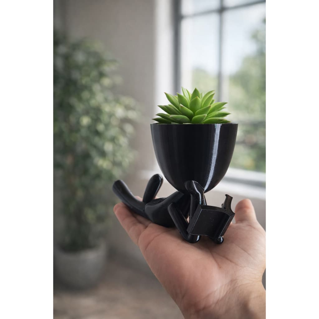 Vaso Robert Para Planta Vaso Minimalista para Suculenta Cacto