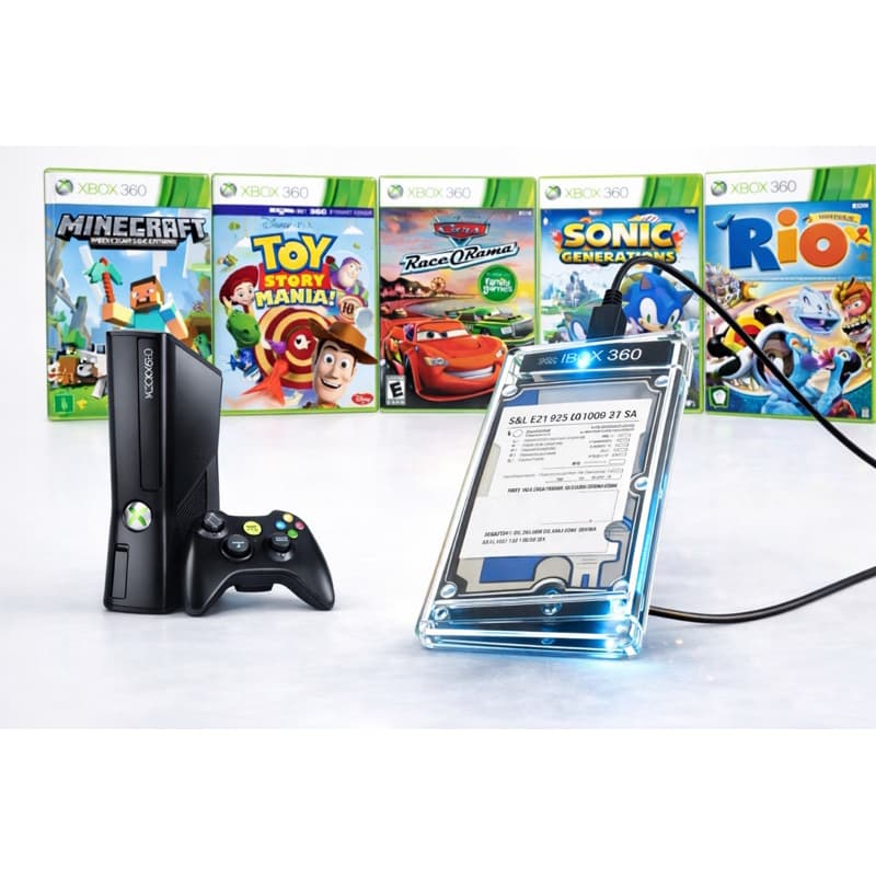 HD para Xbox 360 KIDs com Aurora