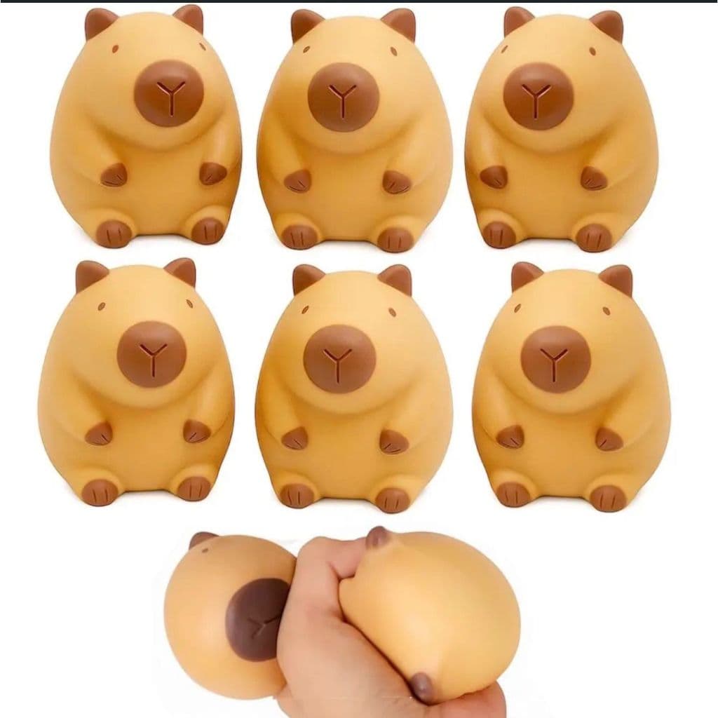 Brinquedos Squish Capivara Apertar Stress Lembrança Festa