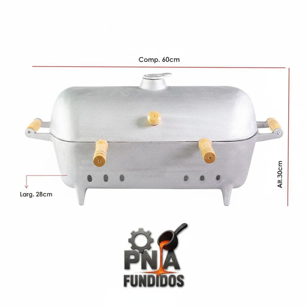 Churrasqueira de Aluminio a Bafo