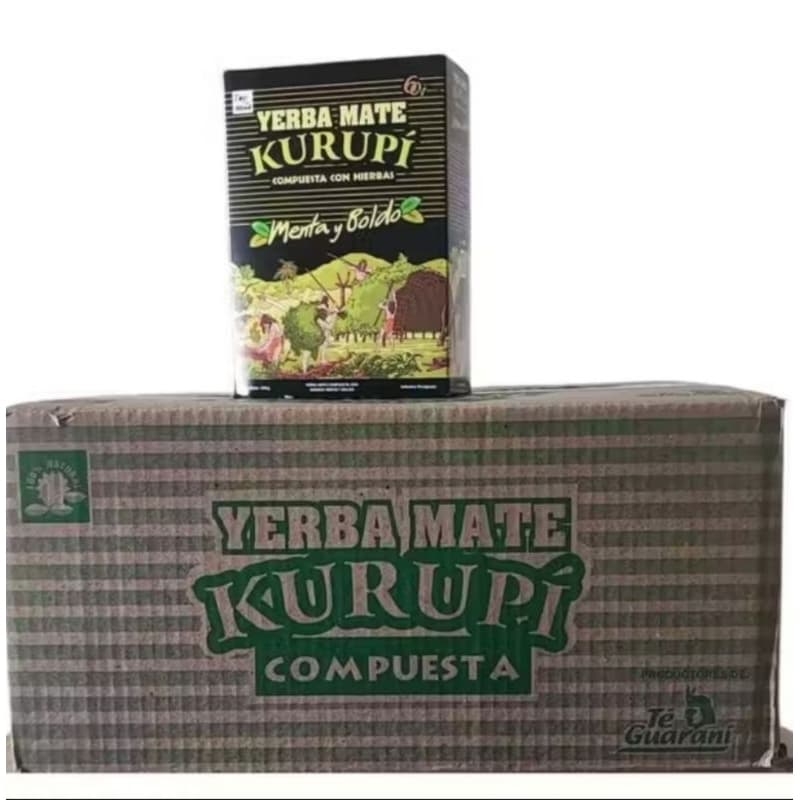 ERVA MATE KURUPI kIT 12 CX C/500 G