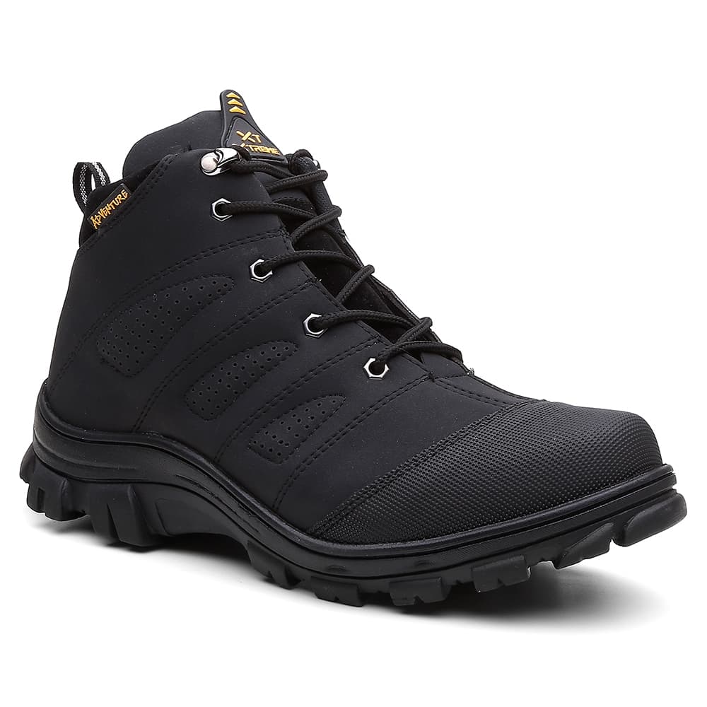 Bota Botina Masculina Coturno Adventure Premium Bota Reforçada Resistente Leve Macia e Confortavel p Trilha
