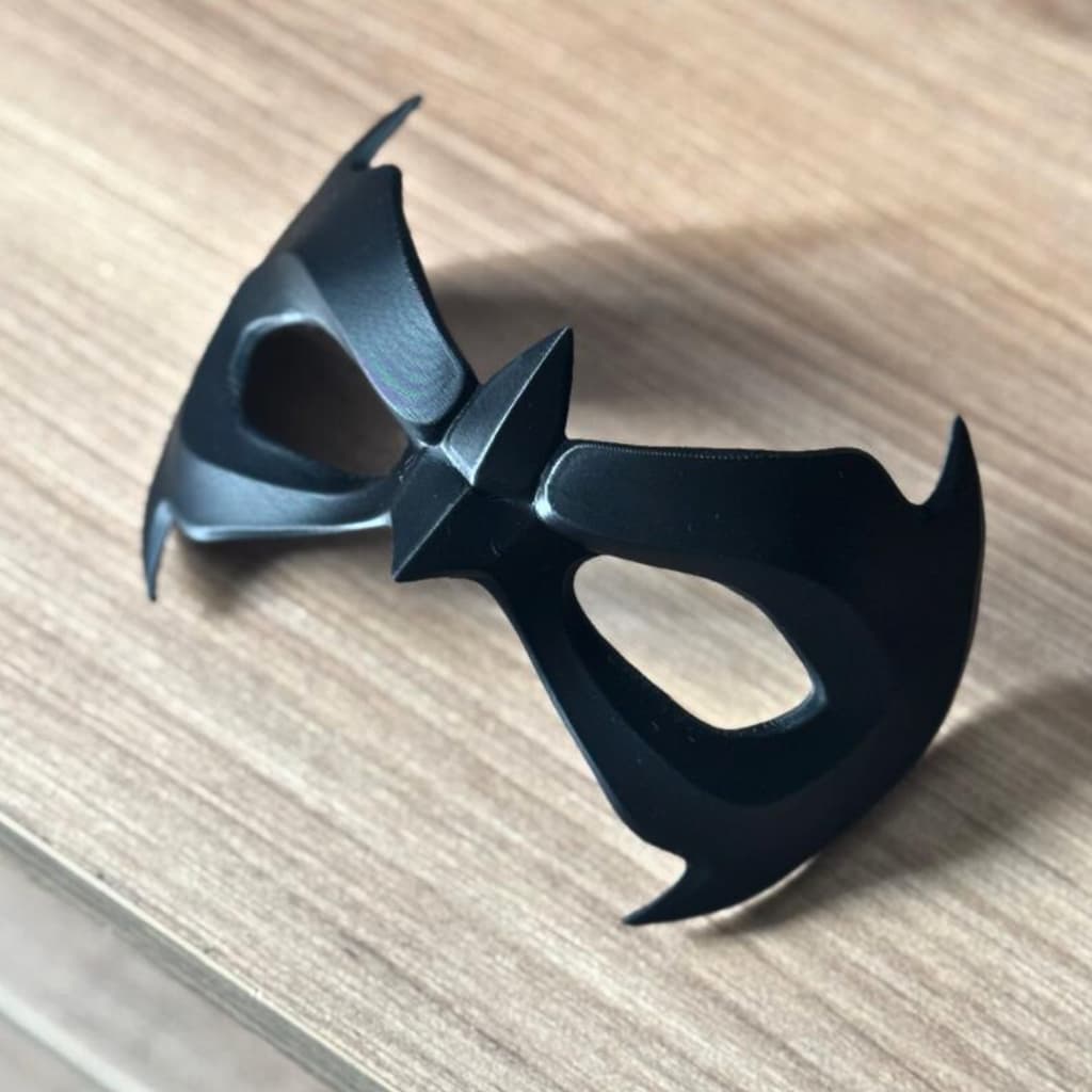 Máscara Robin Perfeita| Impressão 3D | Cosplay Geek Colecionável Utilizável