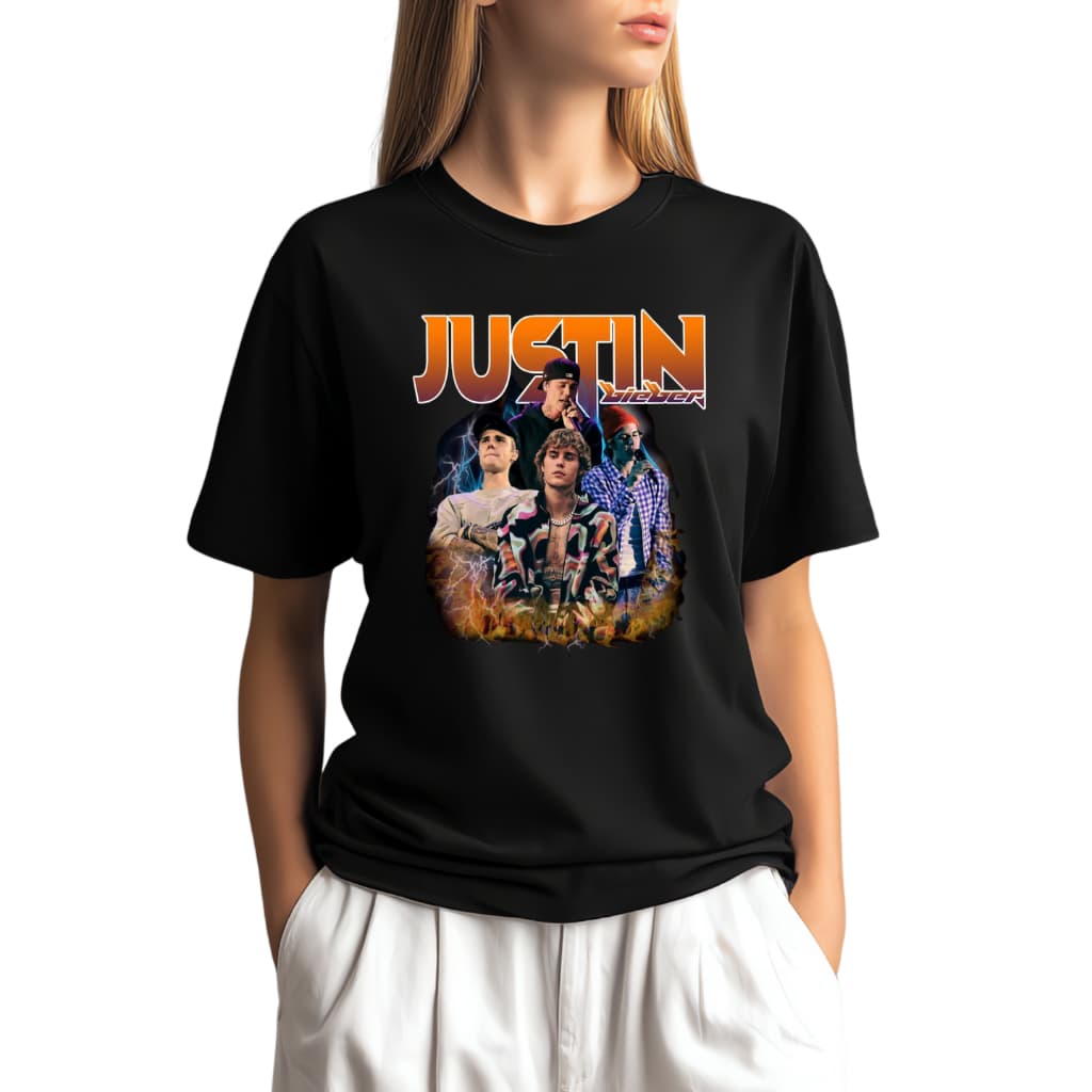Camiseta Camisa Justin Bieber