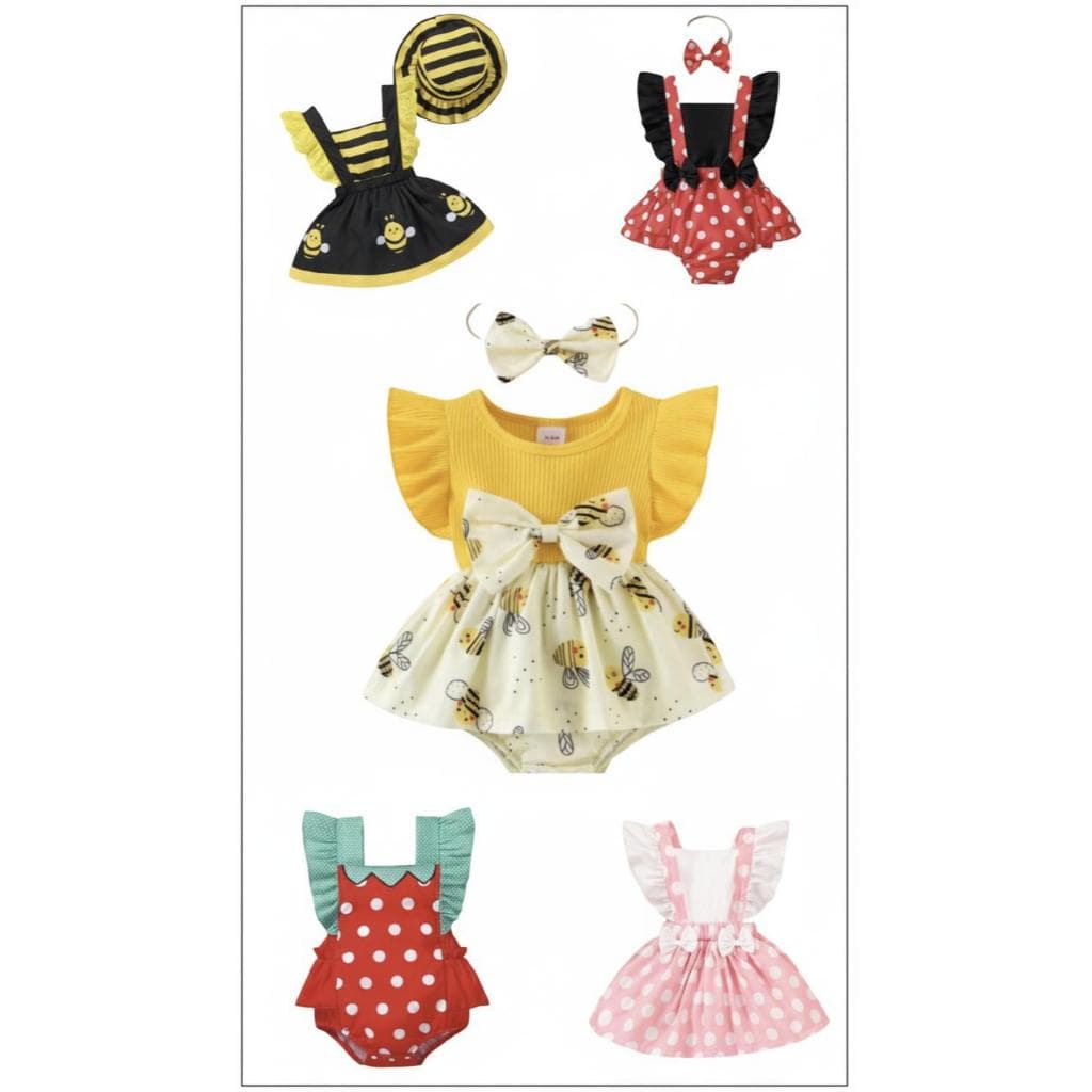 Fantasia Romper/Vestido/Body Luxo Bebê Menina Mesversário/Aniversário Temático