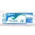 Elastico Chato 14 Branco- 9 Mm 10 Mts São Jose