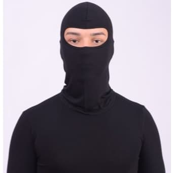 Máscara Motoboy Balaclava Unissex Preta Camuflada Proteção Solar